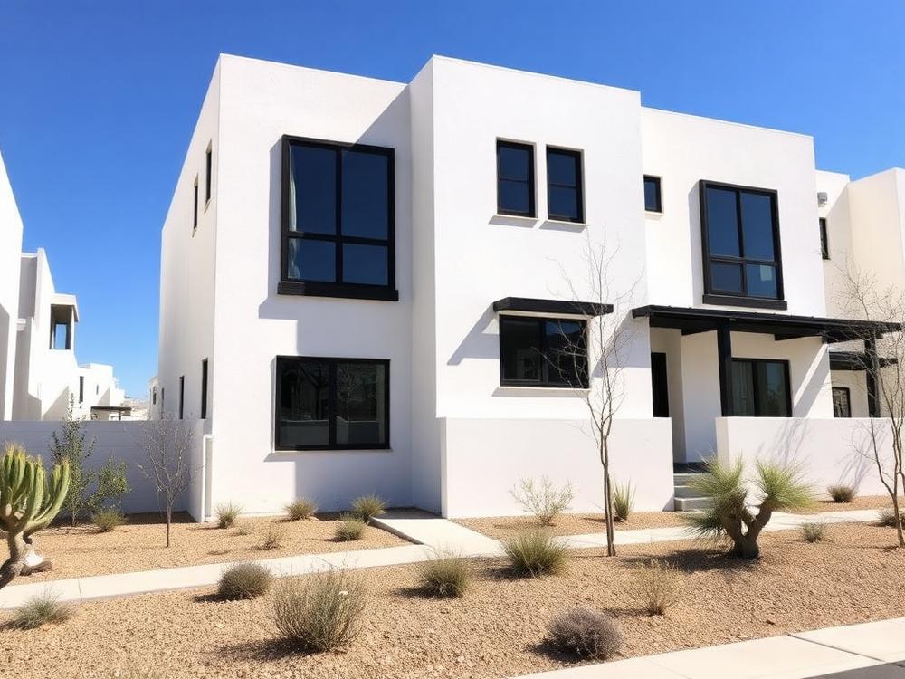 Desert-modern townhome