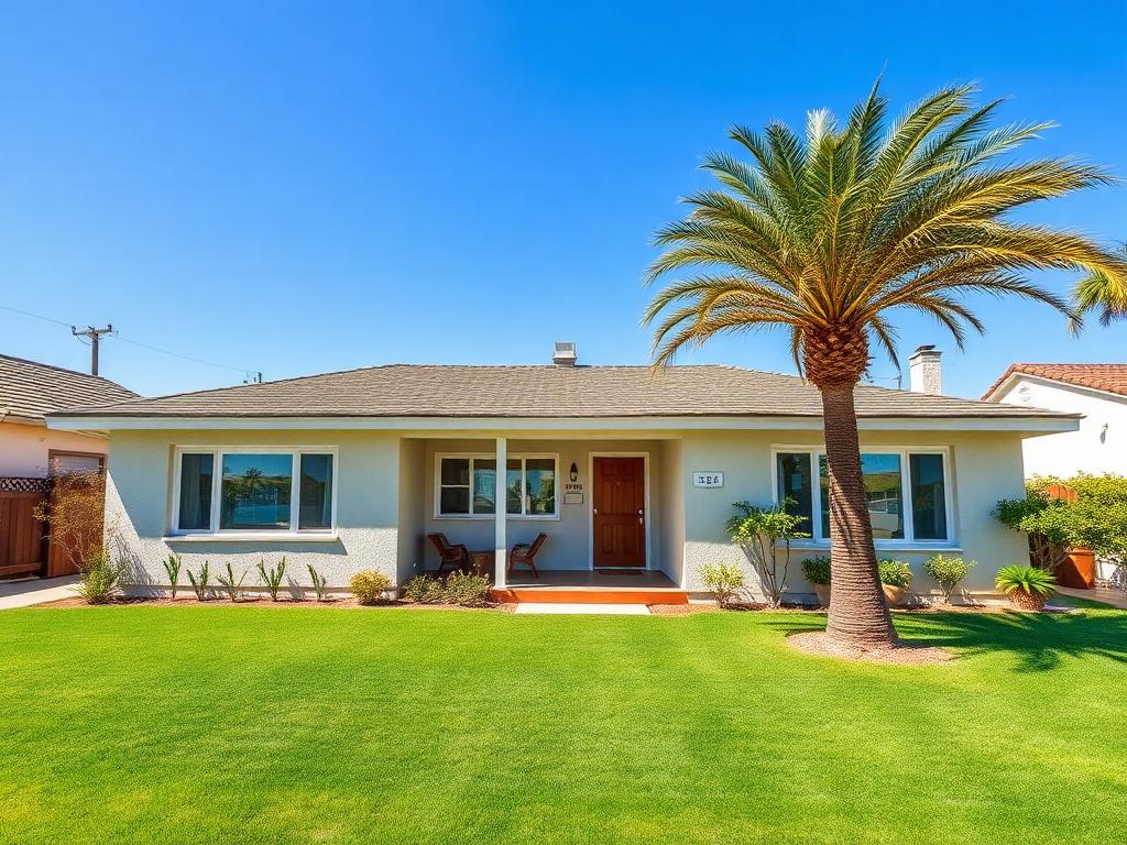 Sunny mid-century bungalow